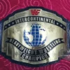 1990's Era WWF Red Logo Intercontinental Championship Belt