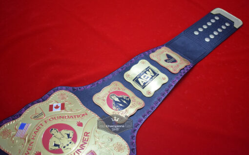 AEW Owen Hart Foundation Championship Belt 5