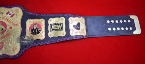 AEW Owen Hart Foundation Championship Belt 6