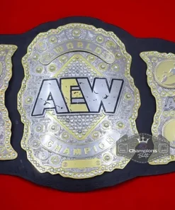 AEW World Heavyweight Wrestling Double Layer Championship Belt 3