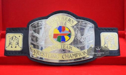 AWA Tag Team Southern Wrestling Championship Belt