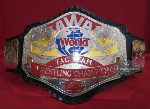 AWA World Tag Team Wrestling Championship Title Belt