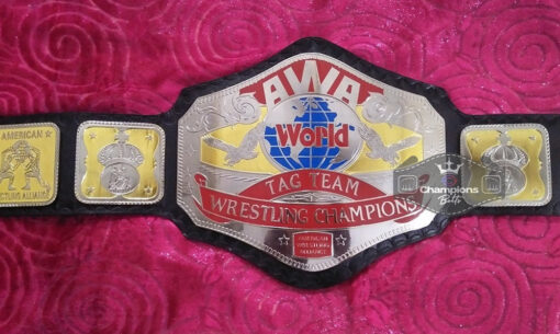 AWA World Tag Team Wrestling Championship Title Belt3