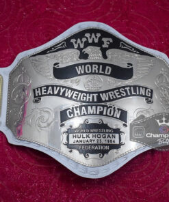 Hogan 1985 White Strap Wrestling Championship Belt 2