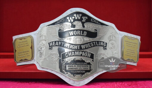 Hogan 1985 White Strap Wrestling Championship Belt