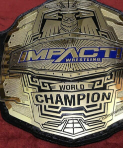 IMPACT World Heavyweight Wrestling Double Layer Championship Belt