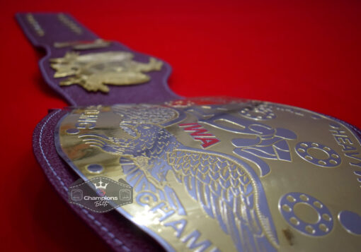 IWA International Milk Mascara Heavyweight Wrestling Championship Belt 3