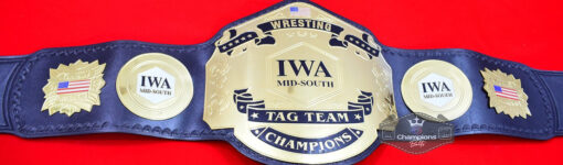 IWA Mid South Tag Team Wrestling Championship Belt