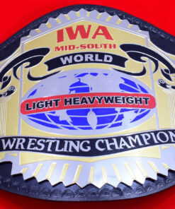 IWA Mid South World Light Heavyweight Wrestling Championship Belt