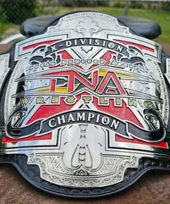 NEW TNA X - Division Wrestling Championship Pure Leather Belt (2024)