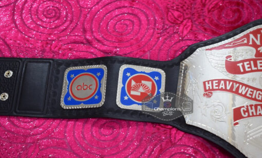 NWA Black Television Championship Title Belt 3