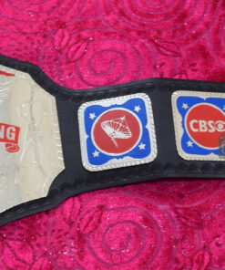 NWA Black Television Championship Title Belt 4