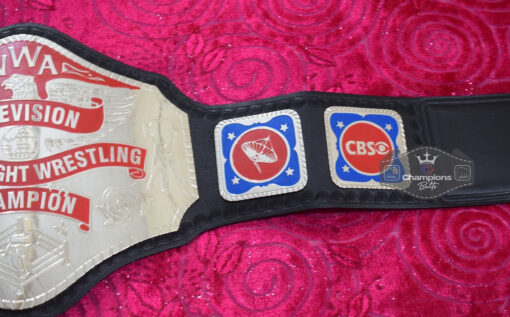 NWA Black Television Championship Title Belt 4