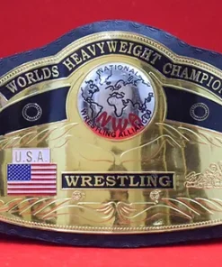 NWA Domed Globe World Heavyweight Wrestling Championship Belt2