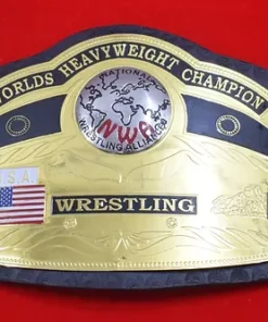 NWA Domed Globe World Heavyweight Wrestling Championship Belt4