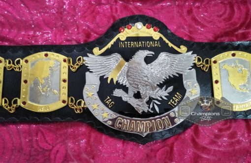 NWA International Tag Team Championship Belt 3