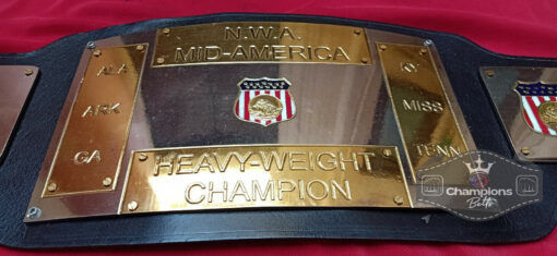 NWA Mid America Heavyweight Championship Belt 2