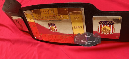 NWA Mid America Heavyweight Championship Belt 5