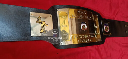 NWA Mid America Heavyweight Championship Belt 6