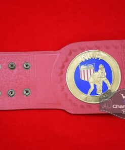 NWA Red Strap United State Heavyweight Wrestling Championship Belt4