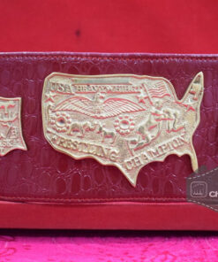 Old Era USA Heavyweight Championship Red Strap Belt