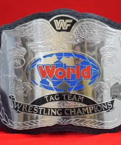 Old Wrestling Dual Tag Team Championship Belt