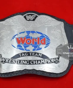 Old Wrestling Dual Tag Team Championship Belt2