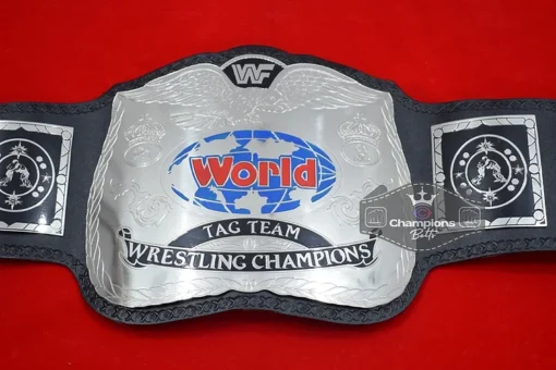 Old Wrestling Dual Tag Team Championship Belt2