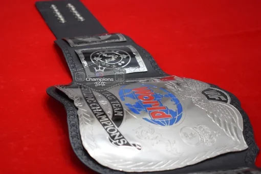 Old Wrestling Dual Tag Team Championship Belt3