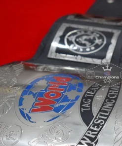 Old Wrestling Dual Tag Team Championship Belt4