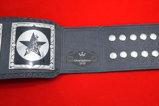 Old Wrestling Dual Tag Team Championship Belt5