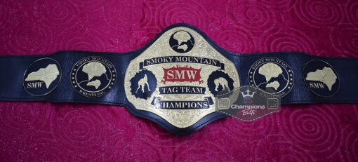 SMW Smoky Mountain Tag Team Championship Belt3