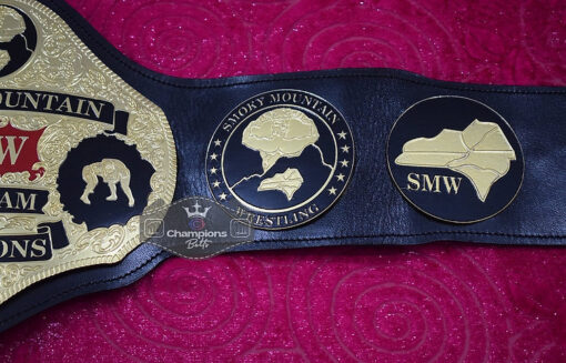 SMW Smoky Mountain Tag Team Championship Belt5