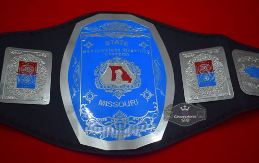 States Missouri Heavyweight Wrestling Championship Belt4