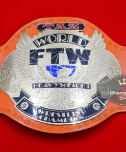 TAZ FTW World Wrestling Championship Belt 3