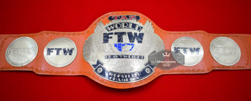 TAZ FTW World Wrestling Championship Belt 3