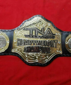 TNA World Heavyweight Wrestling Double Layer Championship Belt