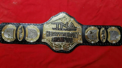 TNA World Heavyweight Wrestling Double Layer Championship Belt