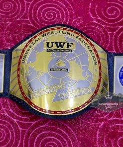 UWF Universal Wrestling Federation Shooting Championship Title Belt3