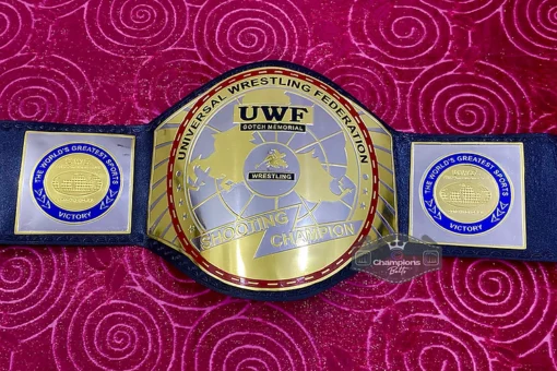 UWF Universal Wrestling Federation Shooting Championship Title Belt3