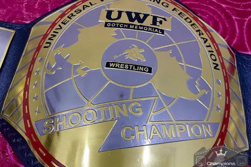 UWF Universal Wrestling Federation Shooting Championship Title Belt5