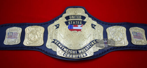 WCW United States 5 Plates Heavyweight Wrestling Championship Belt 2