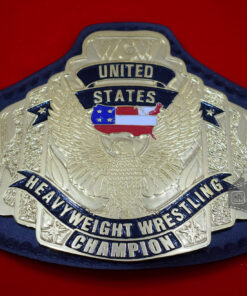 WCW United States 5 Plates Heavyweight Wrestling Championship Belt 3