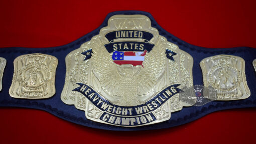 WCW United States 5 Plates Heavyweight Wrestling Championship Belt 3