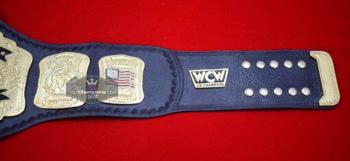 WCW United States 5 Plates Heavyweight Wrestling Championship Belt 6