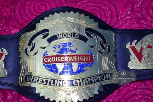 WCW World Cruiserweight Wrestling Belts3