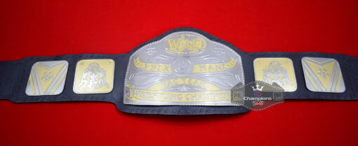 WCWA Six Man World Tag Team Wrestling Championship Belt 2