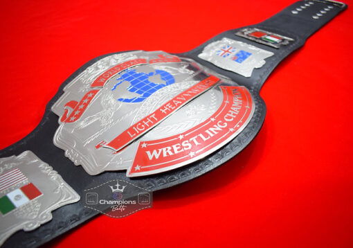 WCWA World Class Light Heavyweight Wrestling Championship Belt2