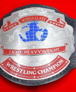 WCWA World Class Light Heavyweight Wrestling Championship Belt4