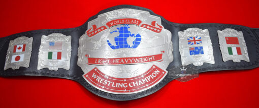 WCWA World Class Light Heavyweight Wrestling Championship Belt4